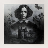 Emily Bronte, Viktorianisch Gothic Writer of Jane Puzzle (Vertikal)