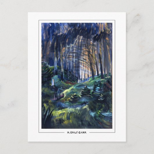 Emily Carr #11 - Fine Art Postcard Postkarte (Vorderseite)