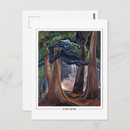 Emily Carr #16 - Fine Art Postcard Postkarte (Vorne/Hinten)