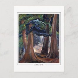 Emily Carr #16 - Fine Art Postcard Postkarte