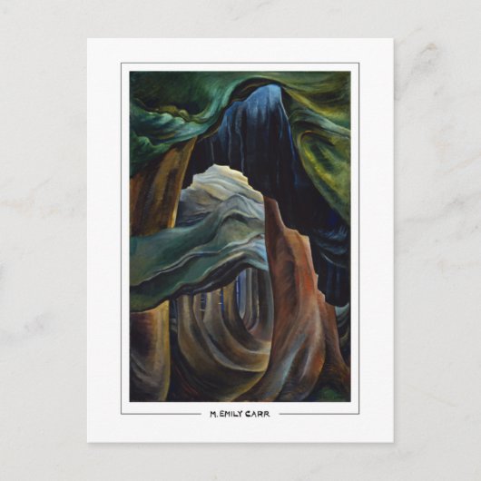 Emily Carr #1 - Fine Art Postcard Postkarte (Vorderseite)