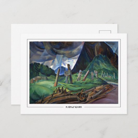 Emily Carr #329 - Fine Art Postcard Postkarte (Vorne/Hinten)