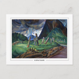 Emily Carr #329 - Fine Art Postcard Postkarte