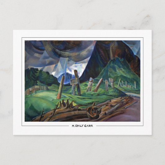 Emily Carr #329 - Fine Art Postcard Postkarte (Vorderseite)