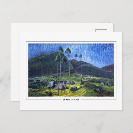 Emily Carr #3 - Fine Art Postcard Postkarte (Vorne/Hinten)