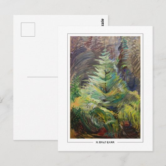Emily Carr #64 - Fine Art Postcard Postkarte (Vorne/Hinten)