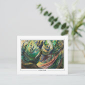 Emily Carr #6 - Fine Art Postcard Postkarte (Stehend Vorderseite)
