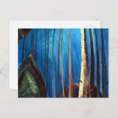 Emily Carr - Blue Sky Postkarte (Vorne/Hinten)