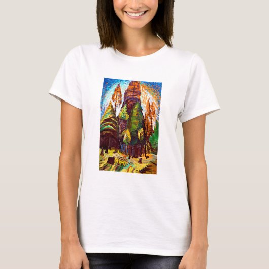Emily Carr British Columbia Landschaft 1934 T-Shirt (Vorderseite)