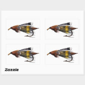 Emily Carr Fly; Rechteckiger Aufkleber (Blatt)