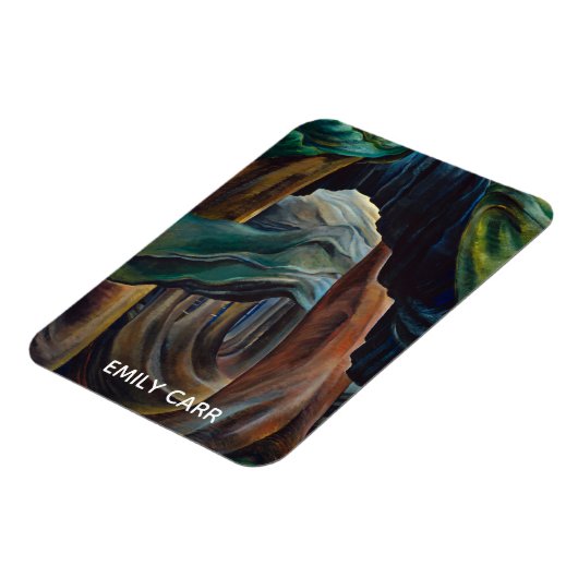 Emily Carr - Forest British Columbia Malerei Magnet (Linke Seite)