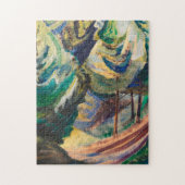 Emily Carr Path Zwischen Pinien kanadische Landsch Puzzle (Vertikal)
