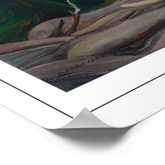 Emily Carr Zedign Art Poster #15 (Ecke)