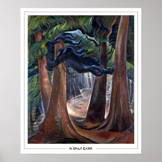 Emily Carr Zedign Art Poster #16 (Vorne)