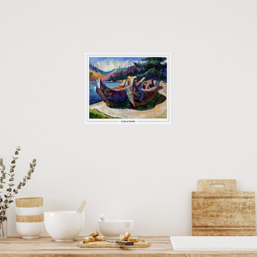 Emily Carr Zedign Art Poster #2 (Küche)