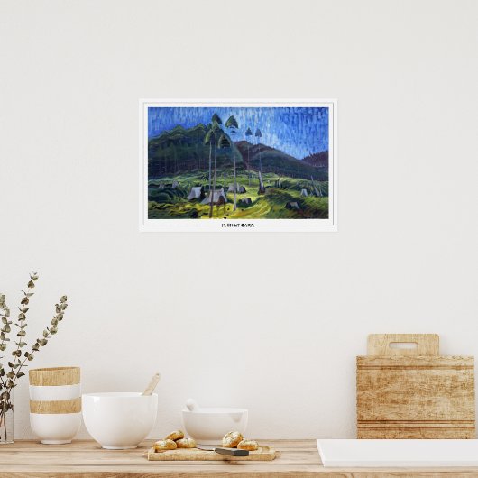 Emily Carr Zedign Art Poster #3 (Küche)