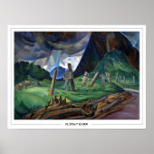 Emily Carr Zedign Art Poster #329 (Vorne)
