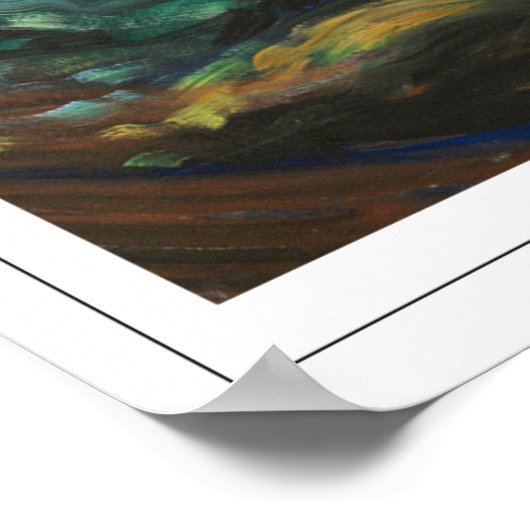 Emily Carr Zedign Art Poster #6 (Ecke)