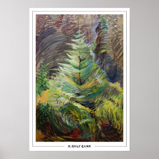 Emily Carr Zedign Art Poster #64 (Vorne)