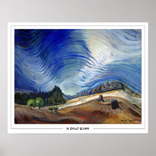Emily Carr Zedign Kunstposter #137 Poster