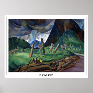Emily Carr Zedign Kunstposter #329 Poster