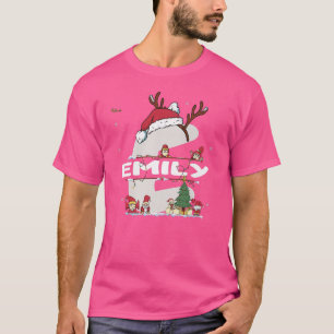 Emily Christmasw Emily Name für lustige Weihnachte T-Shirt
