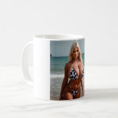 Emily Curvee Kuh drucken Bikini Tasse (Vorderseite Links)