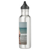 Emily Curvee Kuh Print Bikini Wasser Flasche Edelstahlflasche (Rechts)