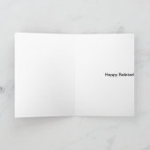 Emily Dickinson Belated Birthday Card Karte (Innenseite)