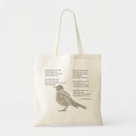 Emily Dickinson Bird Geem Tasche