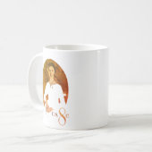 Emily Dickinson Briefmarke Kaffeetasse (Vorderseite Links)
