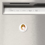 Emily Dickinson Briefmarke Magnet (In Situ (Geschirrspüler))