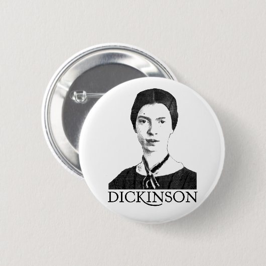 Emily Dickinson Button (Vorne & Hinten)