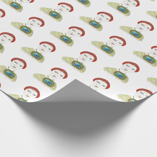 Emily Dickinson Geschenkpapier (Ecke)