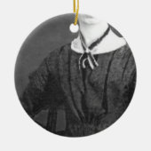 Emily Dickinson Keramik Ornament (Vorne)