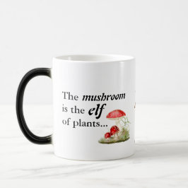 Emily Dickinson "Mushroom is the Elf of Pflanze" Verwandlungstasse