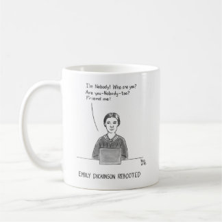 Emily Dickinson neu gestartet Kaffeetasse