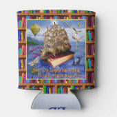 Emily Dickinson No Frigate Book Poem Readers Scene Dosenkühler (Rückseite)