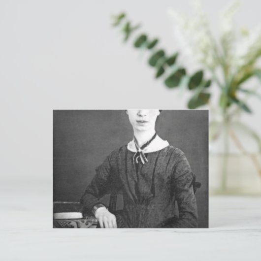 Emily Dickinson Postkarte (Stehend Vorderseite)
