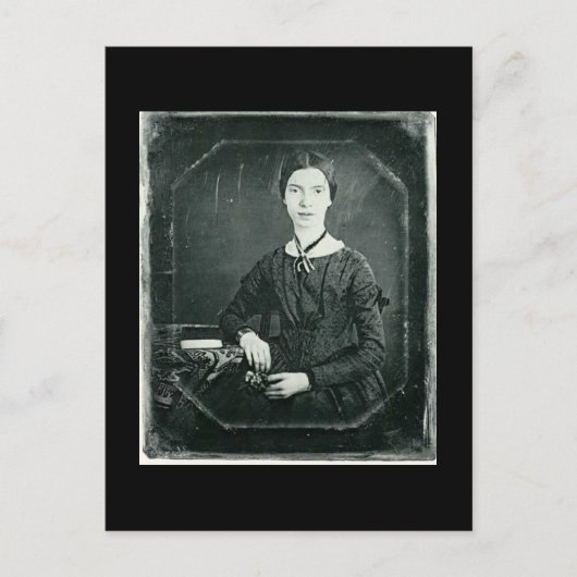 Emily Dickinson Postkarte (Vorderseite)