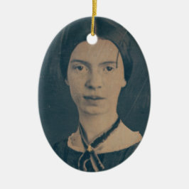 Emily Dickinson-Verzierung Keramikornament