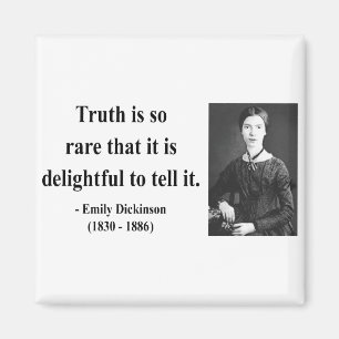 Emily Dickinson-Zitat 7b Magnet