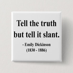 Emily Dickinson-Zitat 9a Button