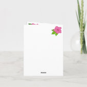 Emily Dickinson zitiert über Mutter (Rückseite)