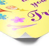 Emily Dickinson zitiert, Zitat zum Muttertag Fotodruck (Ecke)