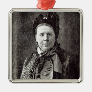 Emily Faithfull Silbernes Ornament