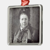 Emily Faithfull Silbernes Ornament (Links)