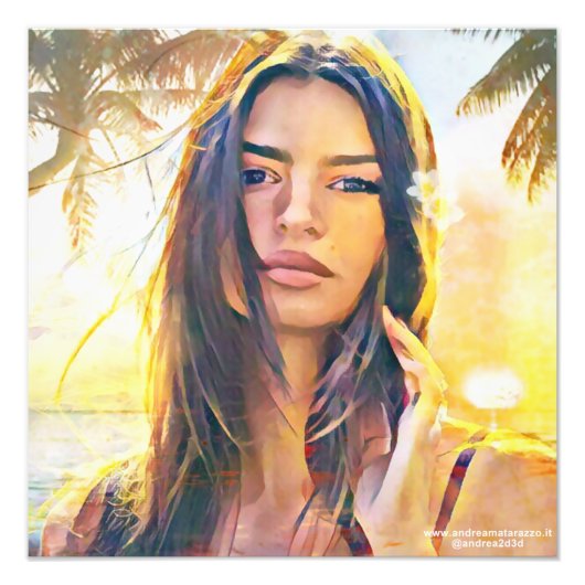 Emily Fotodruck (Vorne)