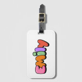 Emily Gepäckanhänger (Vorderseite Vertikal)