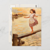 Emily in David Copperfield Postkarte (Vorne/Hinten)